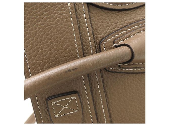Céline Borsa Celine Luggage Nano Shopper Grigio - vista 17