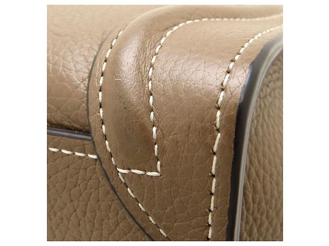 Céline Borsa Celine Luggage Nano Shopper Grigio - vista 25