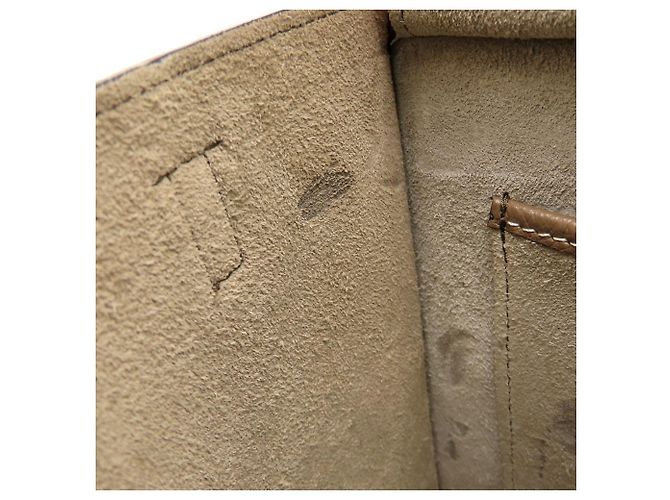 Céline Borsa Celine Luggage Nano Shopper Grigio - vista 9