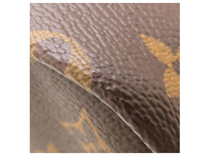 Borsa Tote Louis Vuitton Monogram Neverfull PM Marrone - vista 13