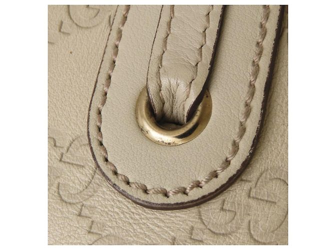 Borsa Tote Princy Gucci in pelle avorio Crudo - vista 13