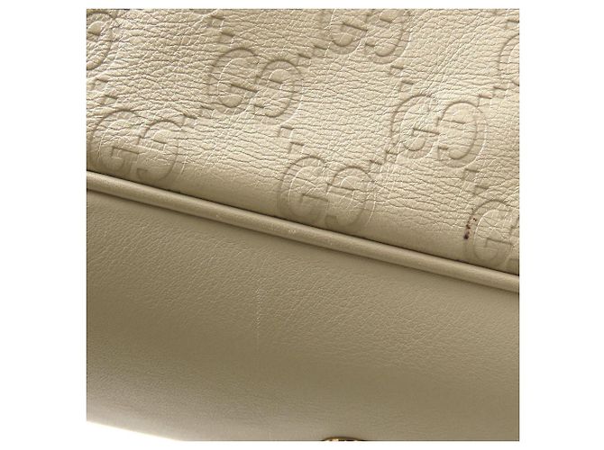 Borsa Tote Princy Gucci in pelle avorio Crudo - vista 18