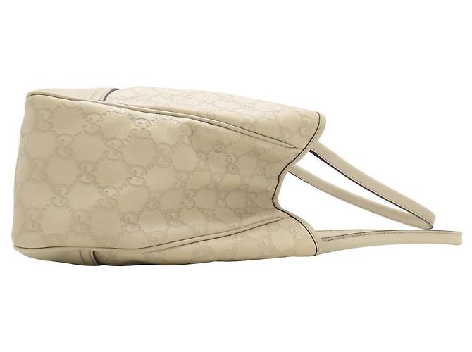 Borsa Tote Princy Gucci in pelle avorio Crudo - vista 3
