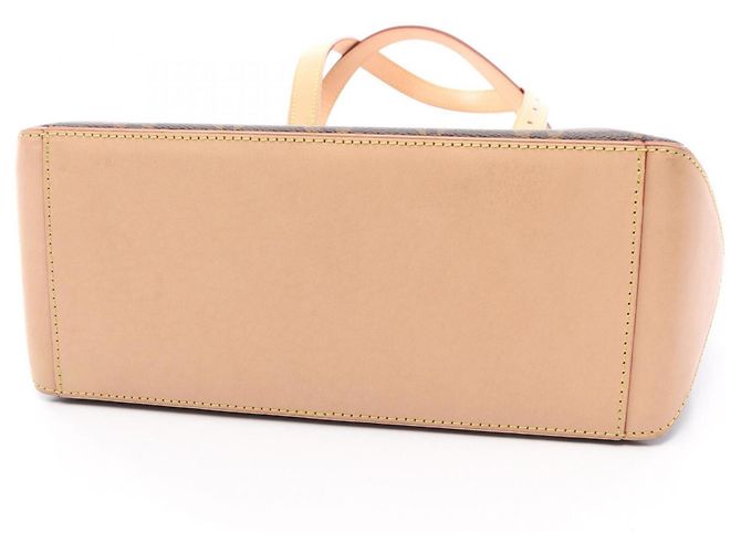 Borsa Tote Louis Vuitton Piano Marrone Monogramma - vista 5
