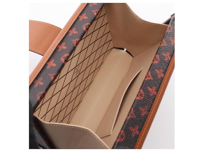 Borsa a tracolla Louis Vuitton Petite Malle NM Catgram Marrone - vista 3