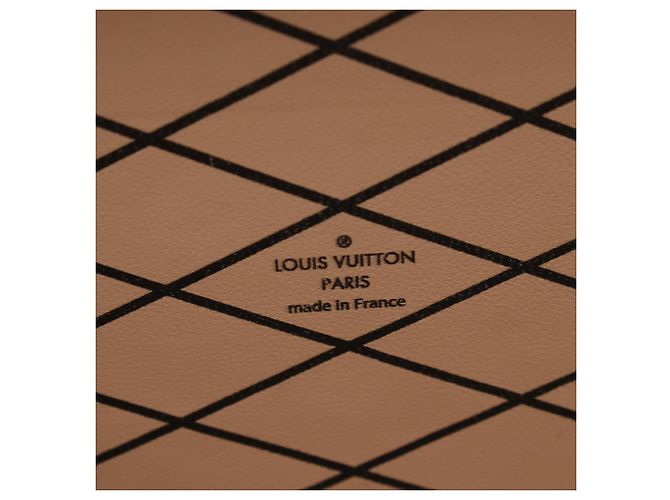 Borsa a tracolla Louis Vuitton Petite Malle NM Catgram Marrone - vista 4
