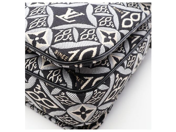 Borsa 2-Way Louis Vuitton Pochette Metis MM Nero Multicolore Monogramma - vista 6