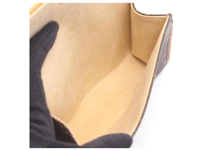 Pochette Florentine Louis Vuitton Vita Marrone Monogramma - vista 3