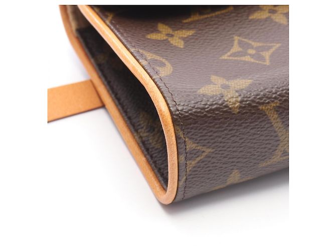 Pochette Florentine Louis Vuitton Vita Marrone Monogramma - vista 6