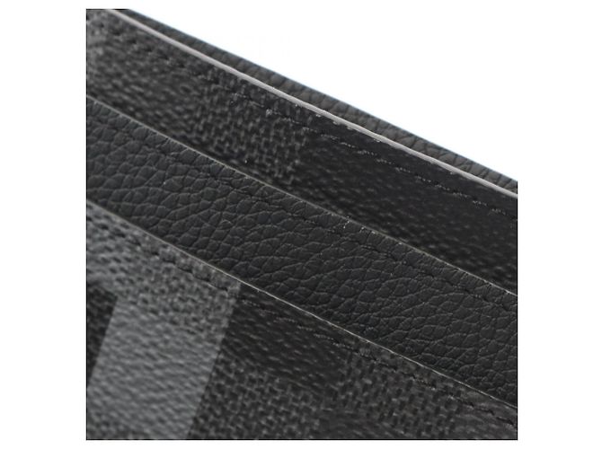 Tarjetero Double Damouflage Louis Vuitton Negro - vista 6