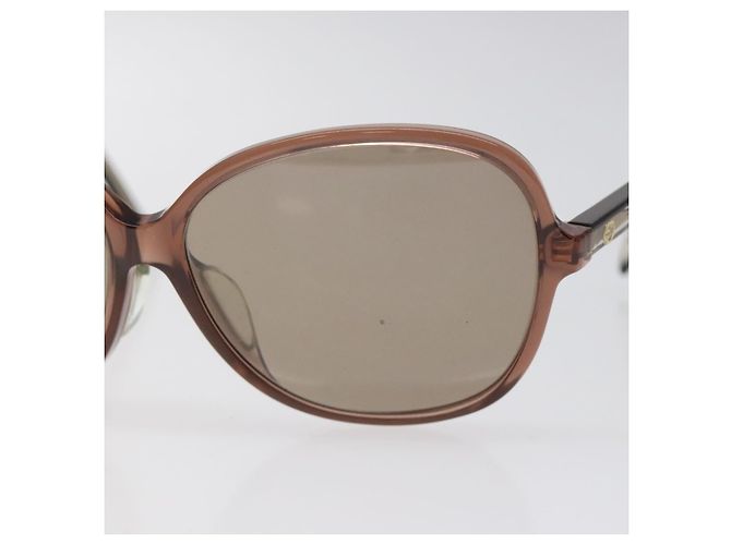 Gafas de sol Gucci Interlocking G Castaño - vista 7