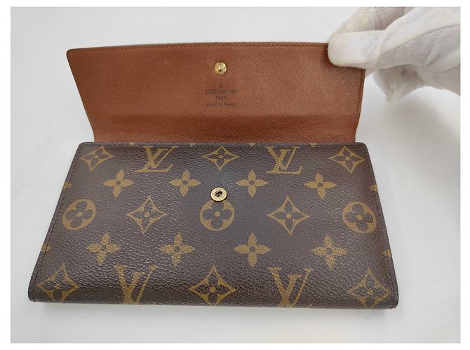 Sarah Louis Vuitton Emilie Monogram Canvas Marrone - vista 4