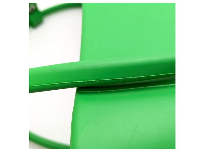 Borsa Arco di Bottega Veneta in gomma verde - vista 10