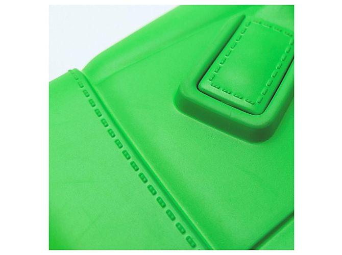 Borsa Arco di Bottega Veneta in gomma verde - vista 13