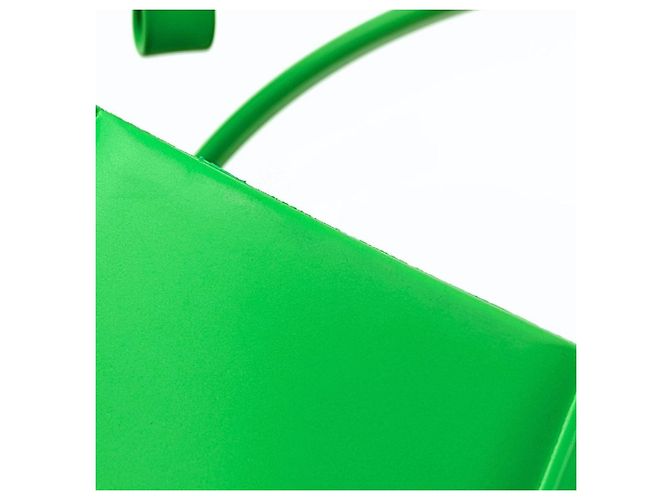 Borsa Arco di Bottega Veneta in gomma verde - vista 14
