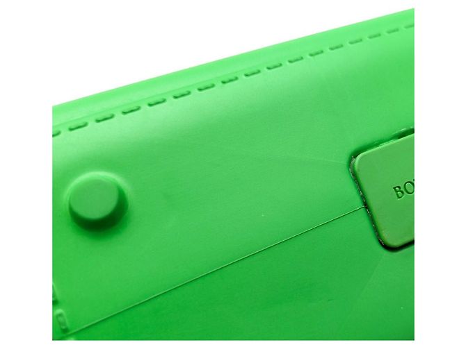 Borsa Arco di Bottega Veneta in gomma verde - vista 15