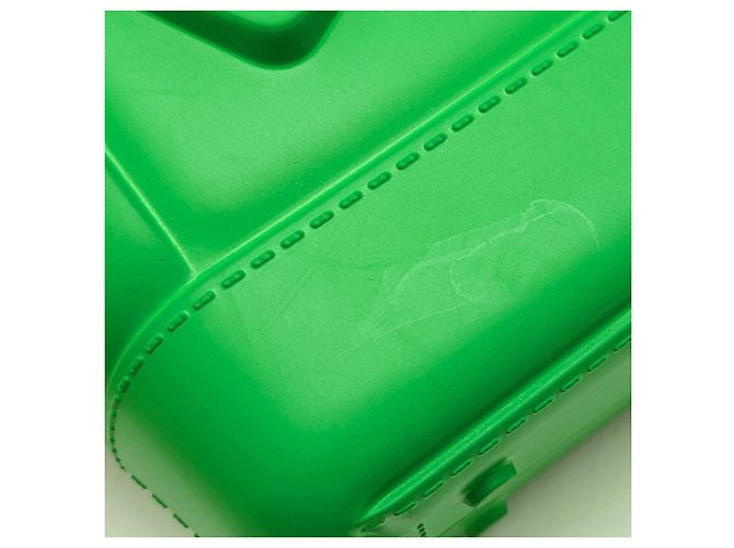 Borsa Arco di Bottega Veneta in gomma verde - vista 17