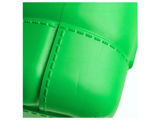 Borsa Arco di Bottega Veneta in gomma verde - vista 18