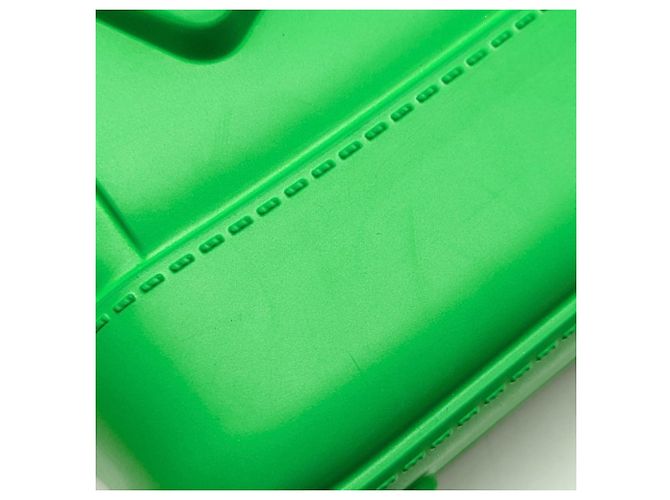 Borsa Arco di Bottega Veneta in gomma verde - vista 20