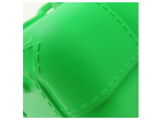 Borsa Arco di Bottega Veneta in gomma verde - vista 6