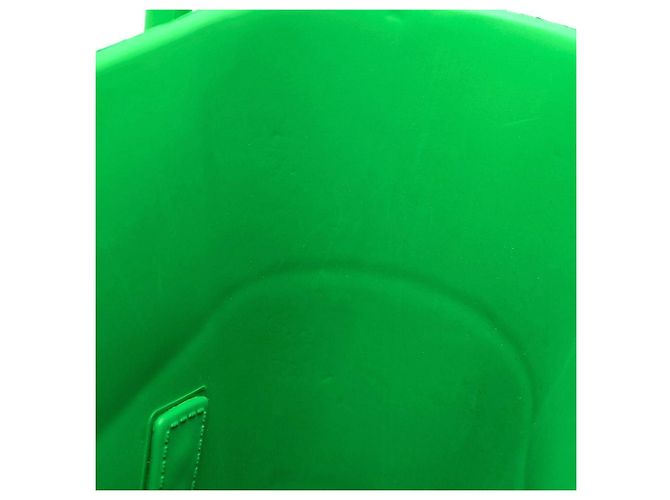 Borsa Arco di Bottega Veneta in gomma verde - vista 8