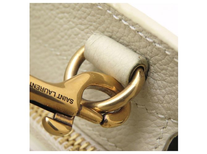 Borsa Downtown Baby Yves Saint Laurent Crudo - vista 17