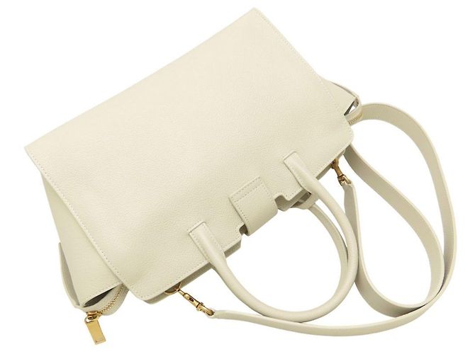 Borsa Downtown Baby Yves Saint Laurent Crudo - vista 5