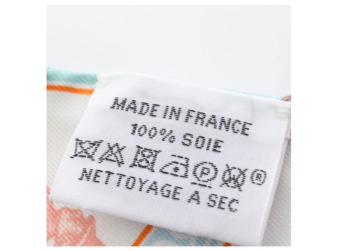 Hermès Hermes Twilly Funny Ice Cream Schal Blau Mehrfarben - Ansicht 5
