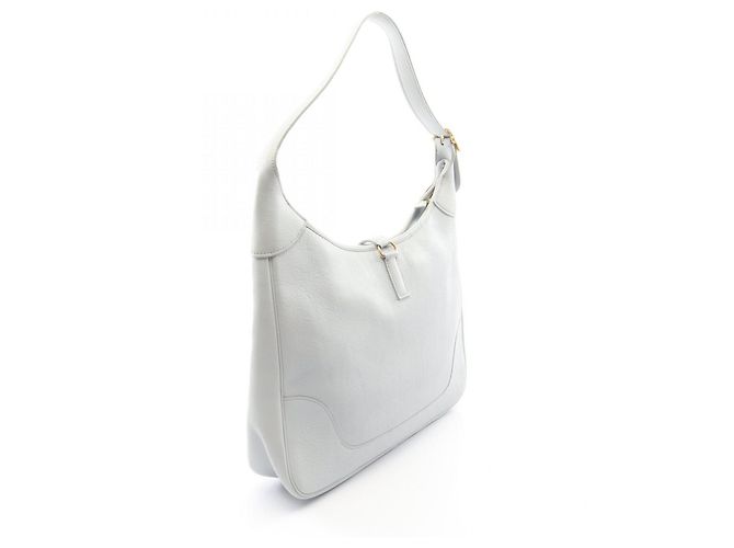 Hermès Bolso de hombro Hermes Trim 35 de piel azul - vista 2