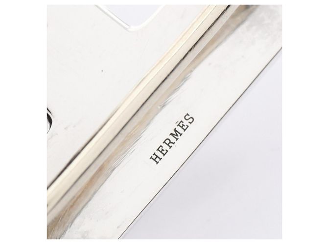 Hermès Acessório de fivela de cinto H-Belt Touareg Hermes em prata 925 - vista 3