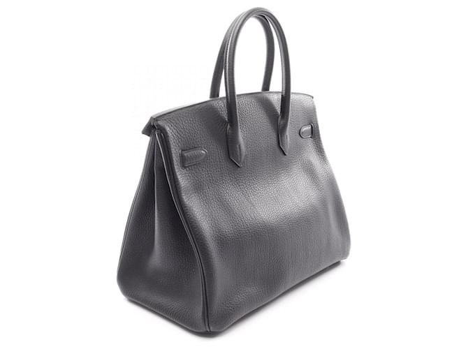 Hermès Borsa Hermes Birkin 35 Nero - vista 2
