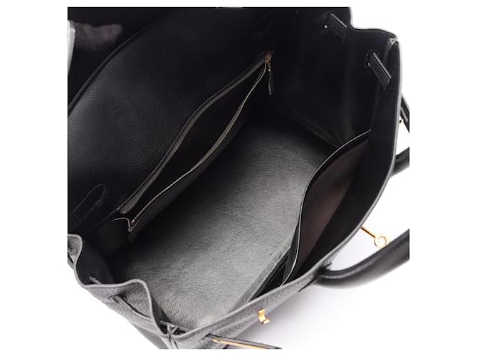 Hermès Borsa Hermes Birkin 35 Nero - vista 3