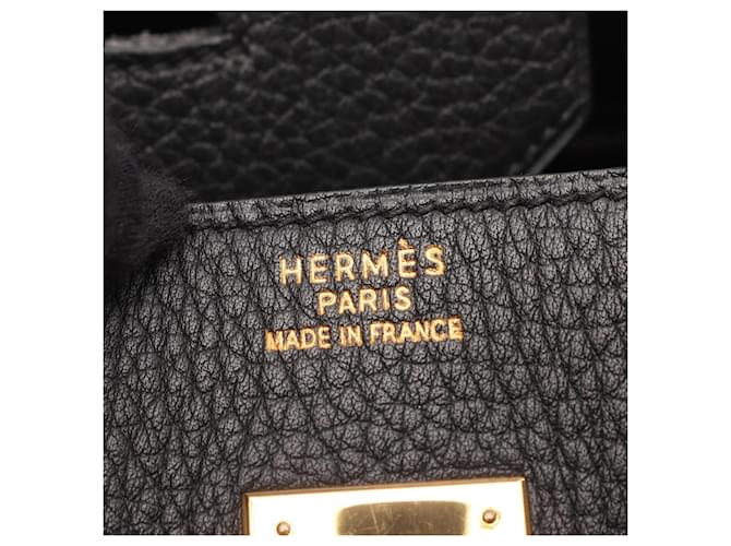 Hermès Borsa Hermes Birkin 35 Nero - vista 4