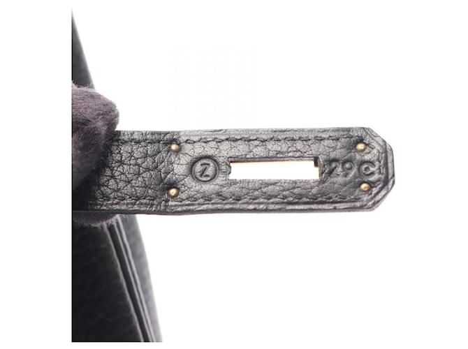 Hermès Borsa Hermes Birkin 35 Nero - vista 5