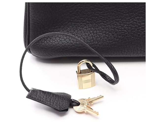 Hermès Borsa Hermes Birkin 35 Nero - vista 6