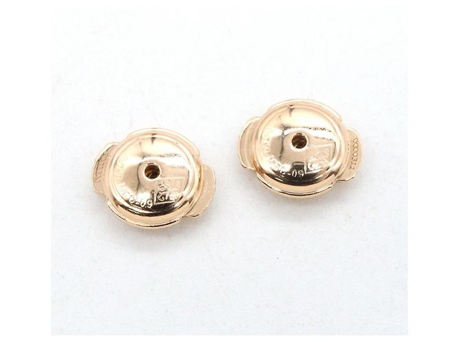 Hermès Hermes Finesse Ohrstecker aus 18K Roségold Golden - Ansicht 4