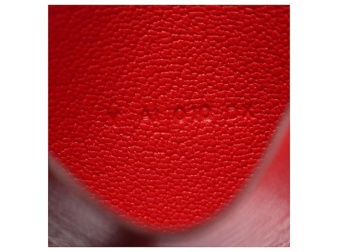 Tarjetero Hermès Bearn Rouge Tomato Roja - vista 5