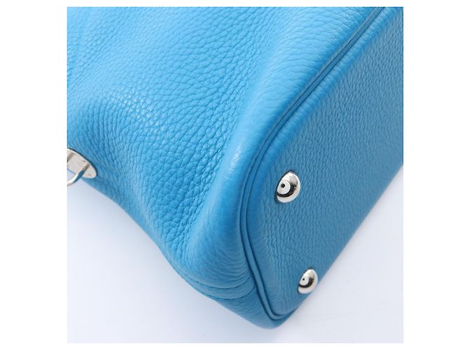Hermès Borsa Hermes Bolide 31 Blue Zanzibar - vista 6