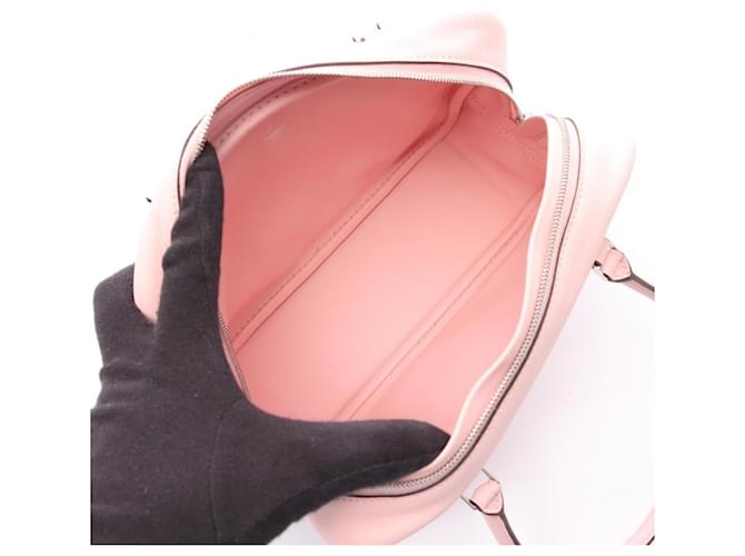 Hermès Borsa Hermes Mini Plume 20 Rose Sakura Rosa - vista 3