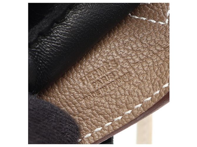 Hermès Hermes Rodeo PM Robeo Coeur Charm Accessorio Marrone Nero Bianco Taupe - vista 4