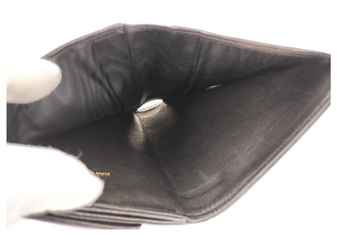 Cartera Bifold Caviar CC Timeless de Chanel Negro - vista 5