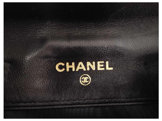 Cartera Bifold Caviar CC Timeless de Chanel Negro - vista 7