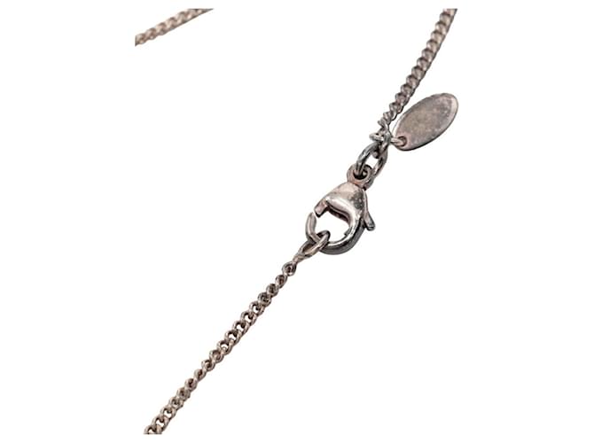 Collar Chanel Coco Mark Plata Amarillo - vista 4