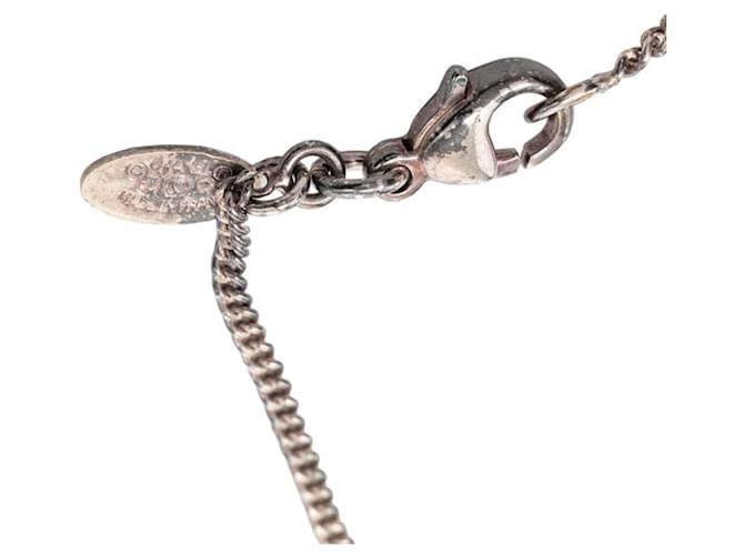 Collar Chanel Coco Mark Plata Amarillo - vista 5