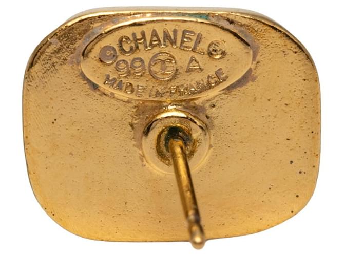 Timeless Pendientes de Stud Coco Mark de Chanel Dorado - vista 3