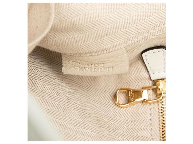 Borsa Tote Loewe Heritage Bianco - vista 6