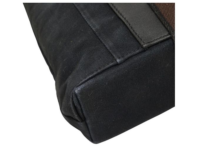 Hermès Borsa Tote Hermes Troca Horizontal MM Nero - vista 5