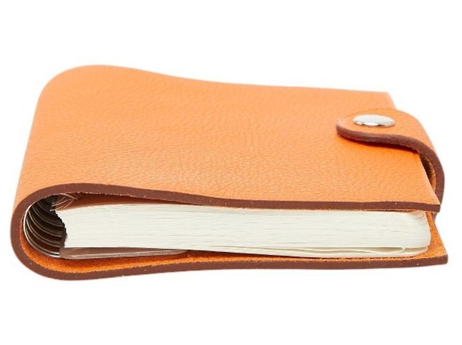 Hermès Capa de Planner Hermes Ulysses Mini Laranja - vista 3