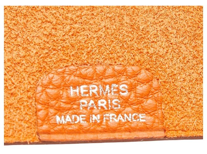 Hermès Capa de Planner Hermes Ulysses Mini Laranja - vista 6