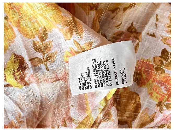 Zimmermann Abito lungo floreale con corpetto arricciato Bianco Arancione Giallo - vista 12